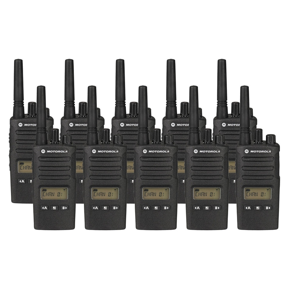 Motorola XT460 Ten Pack Two-Way Radios with Charger Two Way Radios Motorola
