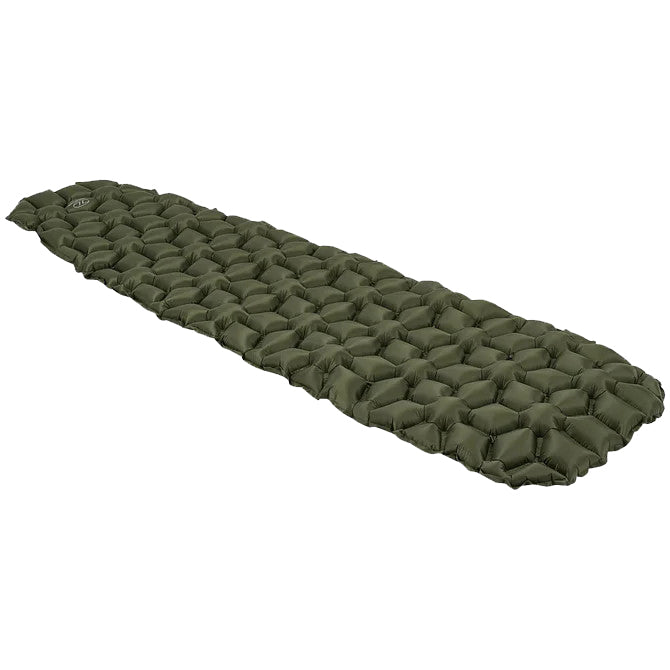 Highlander Nap Pak Inflatable Sleeping Mat - Olive