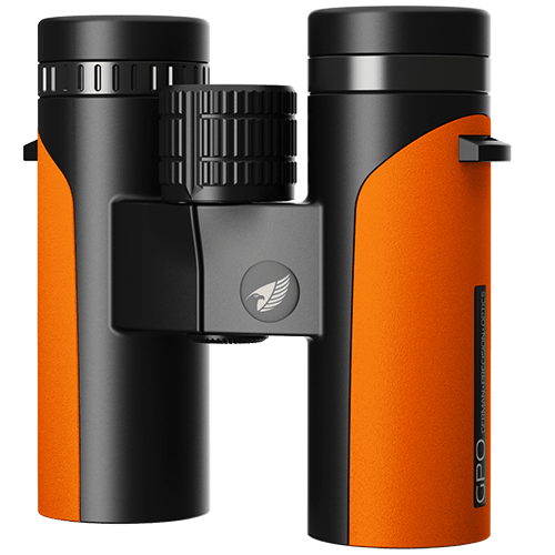 GPO Passion ED 10x32 Binoculars in Orange Binoculars GPO