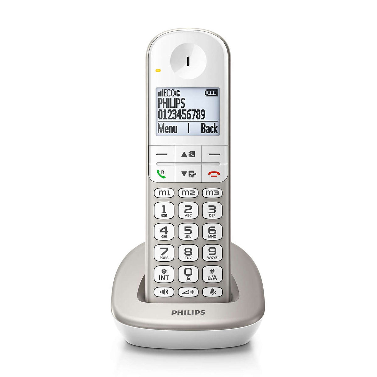 Philips XL495 Cordless Phone, Twin Handset with Answering Machine Landline Phones Philips