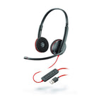 Plantronics Blackwire 3220 USB-A Stereo UC Corded Headset Corded Headsets Plantronics