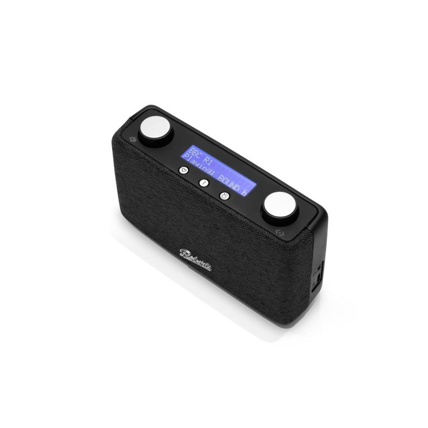 Roberts Play 11 DAB/DAB+/FM Portable Digital Radio in Black Digital Radios Roberts