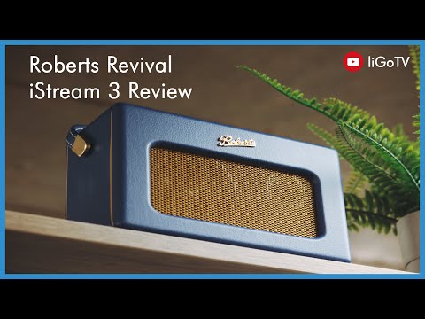 Roberts Revival iStream 3L DAB+/FM Internet Smart Radio with Bluetooth in Pastel Cream Digital Radios Roberts