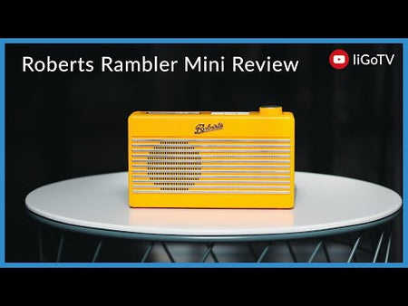 Roberts Rambler Mini Portable DAB Radio & Bluetooth Speaker in Leaf Green Digital Radios Roberts