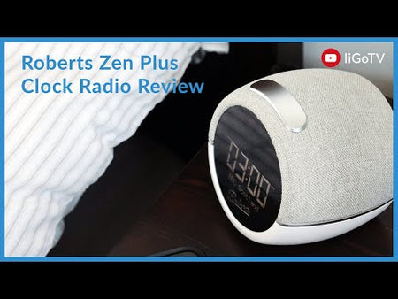 Roberts Zen Plus DAB Radio Alarm Clock & Bluetooth Speaker in Duck Egg Digital Radios Roberts