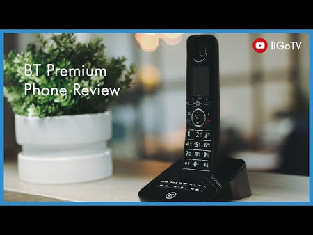 BT Premium Cordless Phone with Advanced Nuisance Call Blocker, Single Handset Landline Phones BT
