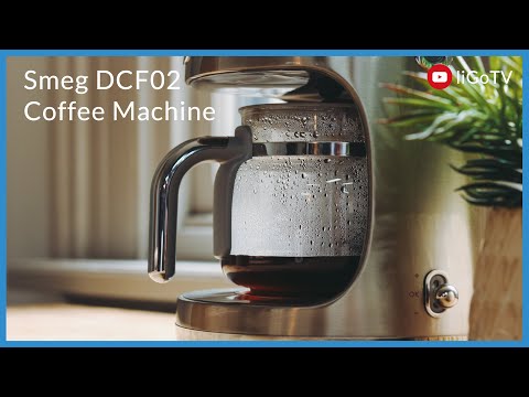 Smeg DCF02SSUK Drip Coffee Machine in Stainless Steel Coffee Machines Smeg