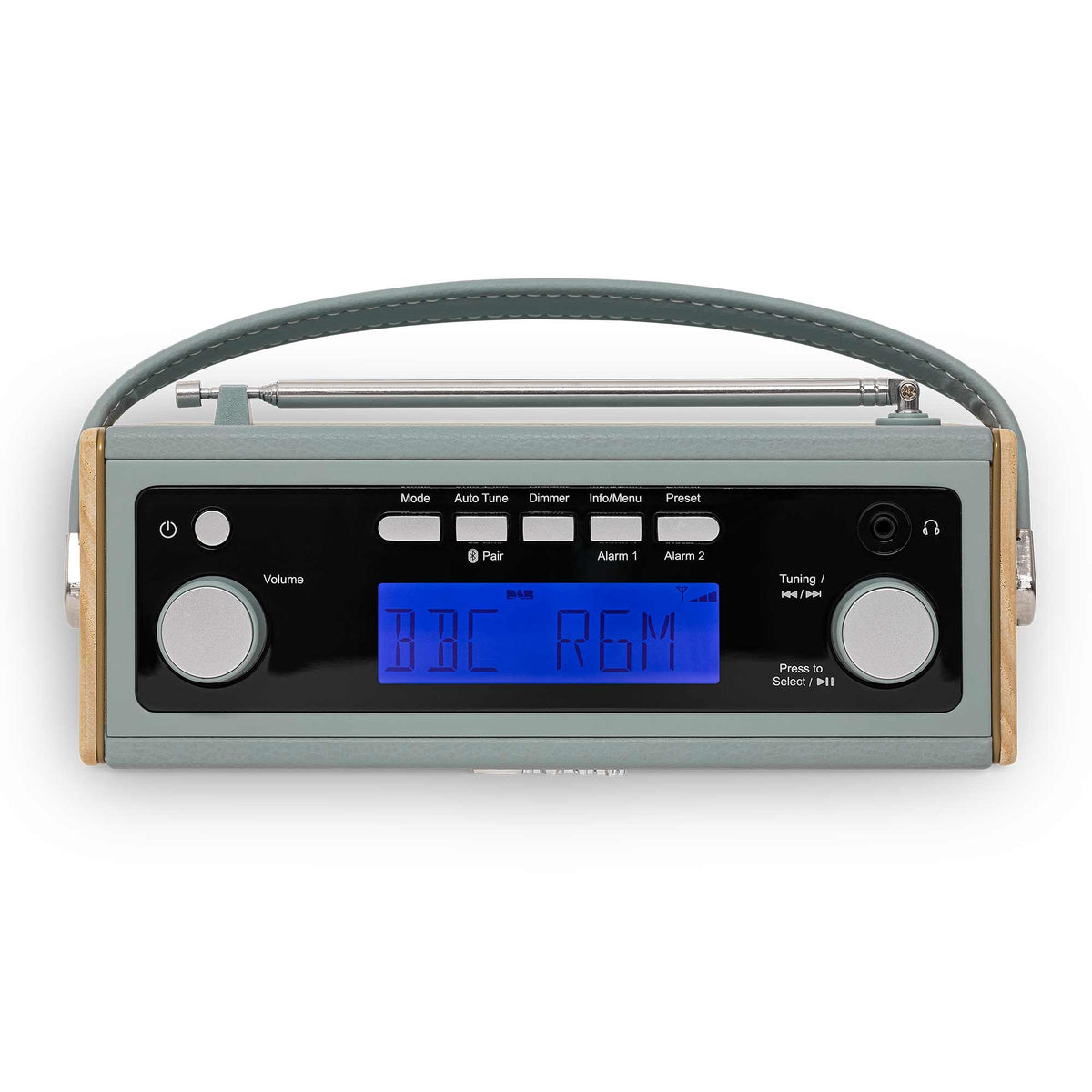 Roberts Rambler BT Stereo Portable DAB Radio & Bluetooth Speaker in Duck Egg Blue Digital Radios Roberts