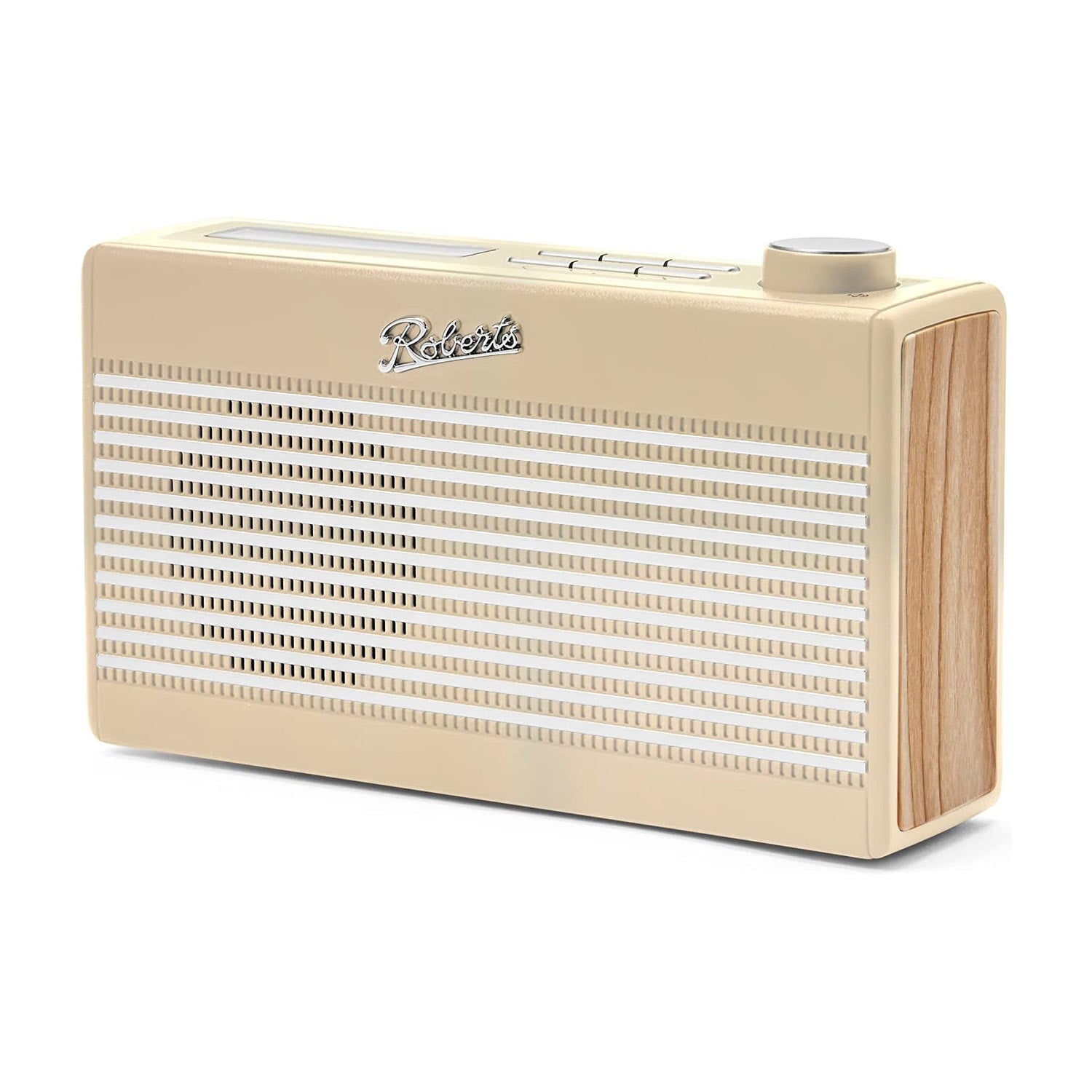 Roberts Rambler Mini Portable DAB Radio & Bluetooth Speaker in Pastel Cream Digital Radios Roberts