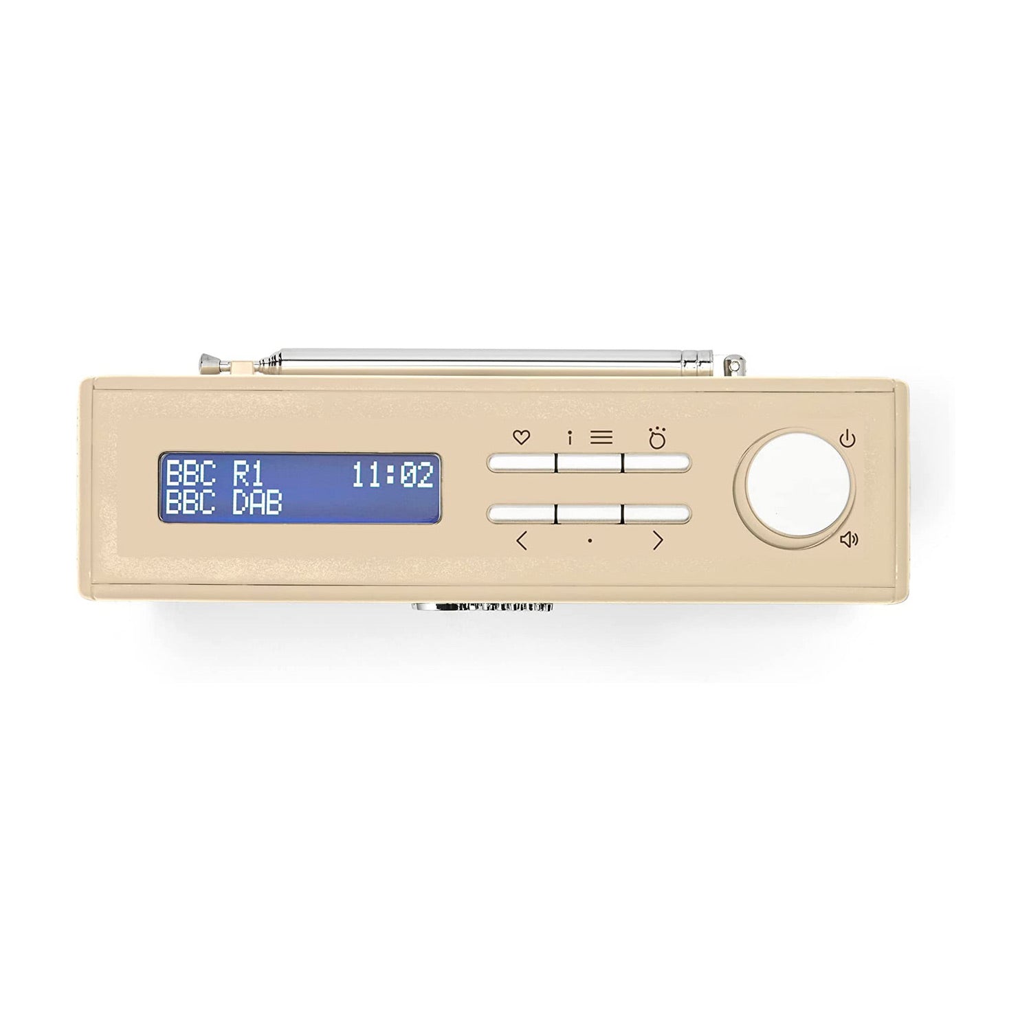 Roberts Rambler Mini Portable DAB Radio & Bluetooth Speaker in Pastel Cream Digital Radios Roberts