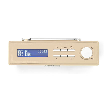 Roberts Rambler Mini Portable DAB Radio & Bluetooth Speaker in Pastel Cream Digital Radios Roberts