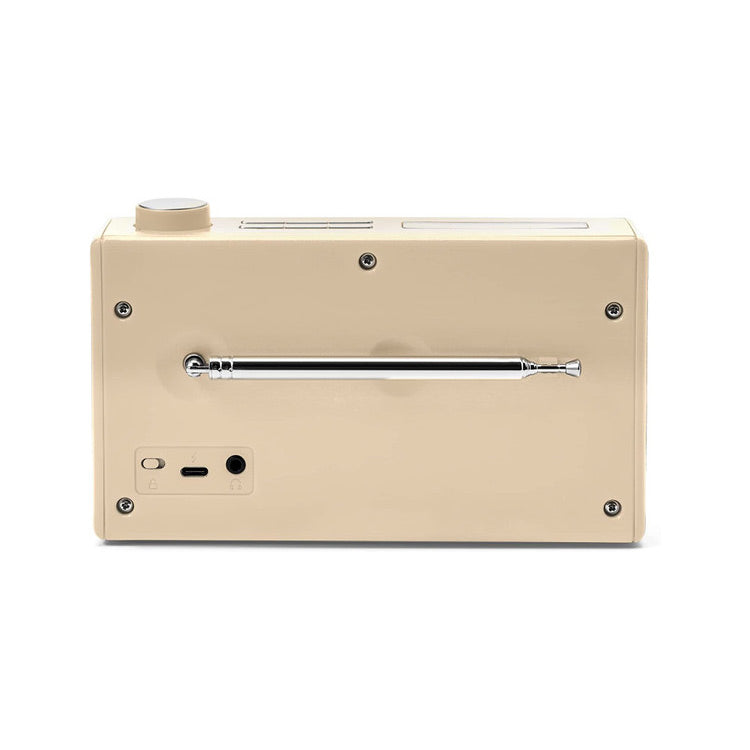 Roberts Rambler Mini Portable DAB Radio & Bluetooth Speaker in Pastel Cream Digital Radios Roberts