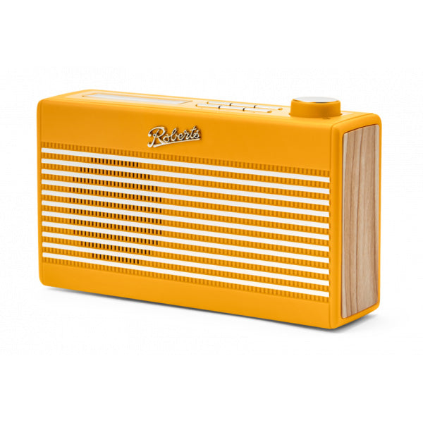 Roberts Rambler Mini Portable DAB Radio & Bluetooth Speaker in Sunburst Yellow Digital Radios Roberts