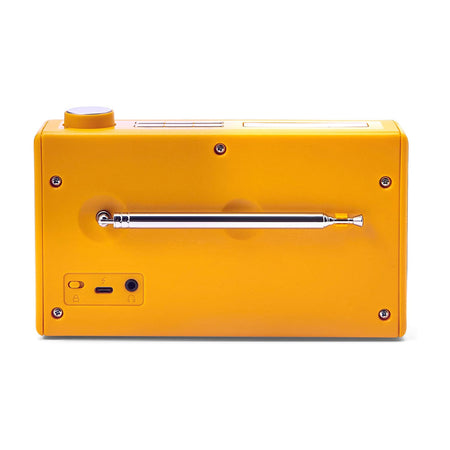 Roberts Rambler Mini Portable DAB Radio & Bluetooth Speaker in Sunburst Yellow Digital Radios Roberts