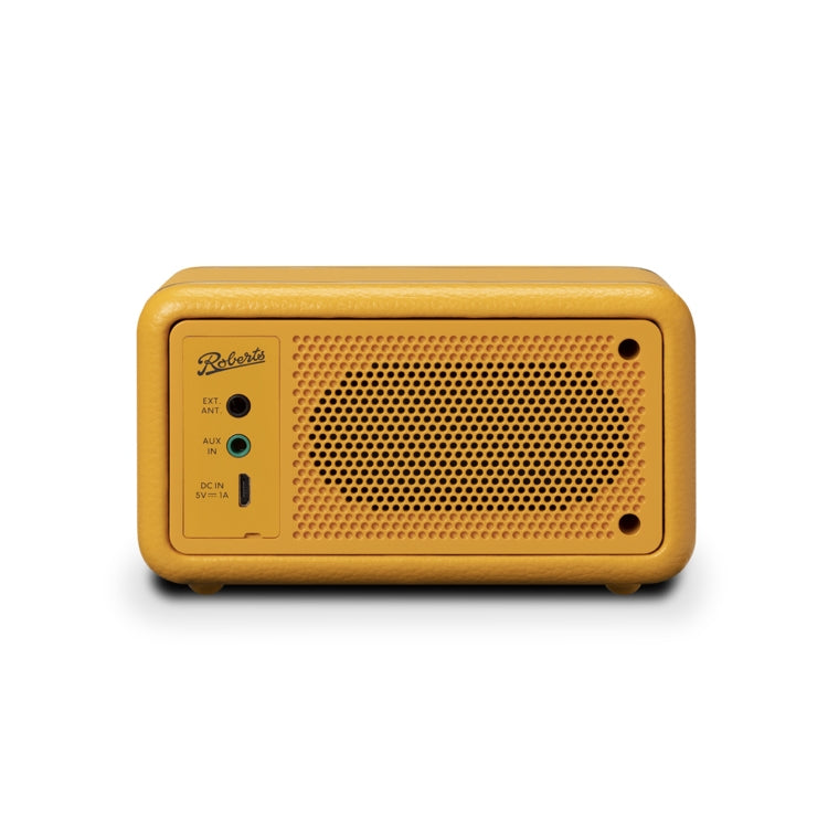 Roberts Revival Petite Portable DAB/FM Radio and Bluetooth Speaker in Sunburst Yellow Digital Radios Roberts