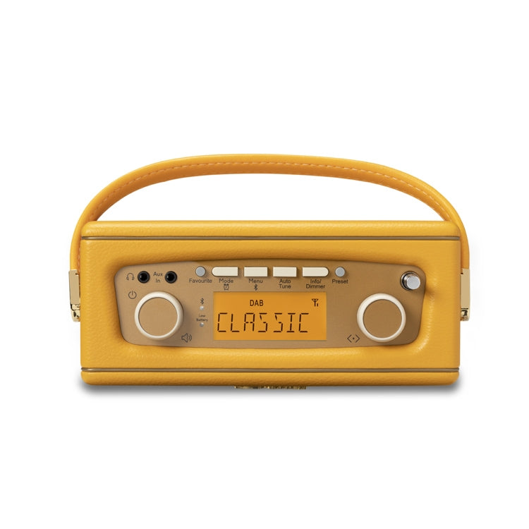 Roberts Revival Uno BT DAB/DAB+/FM Radio with Bluetooth in Sunburst Yellow Digital Radios Roberts