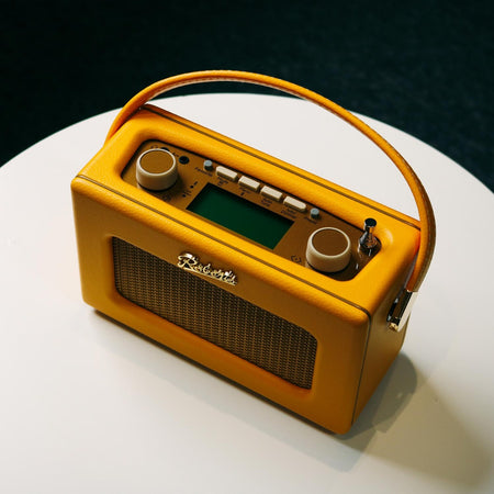 Roberts Revival Uno BT DAB/DAB+/FM Radio with Bluetooth in Sunburst Yellow Digital Radios Roberts