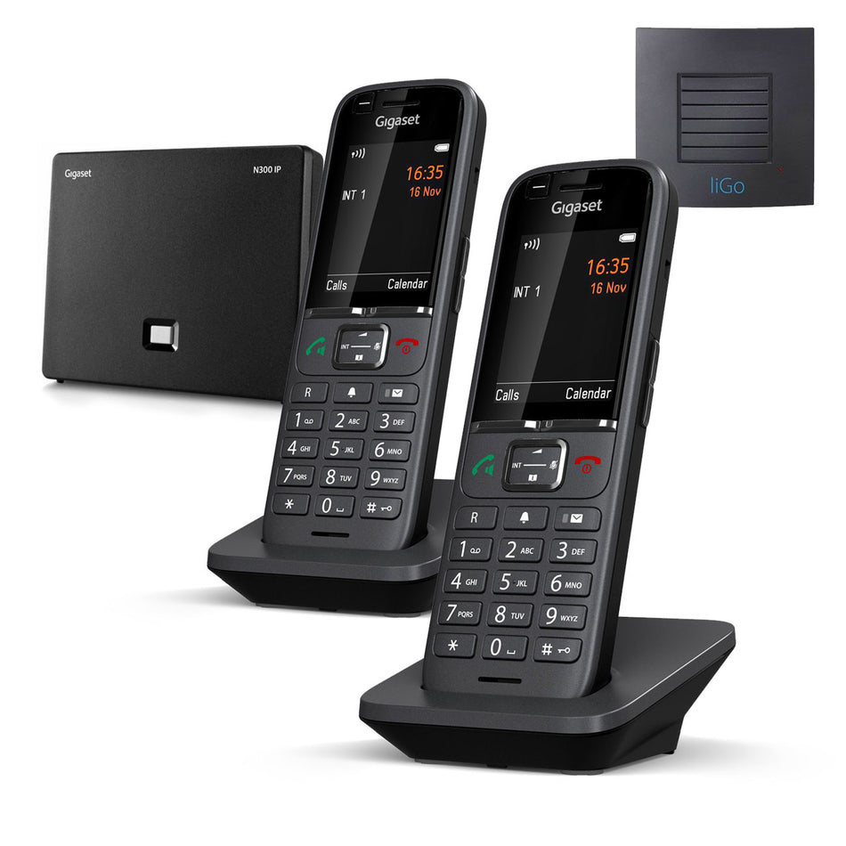 Gigaset Premium S700 Long Range Cordless Phone, Twin Handset