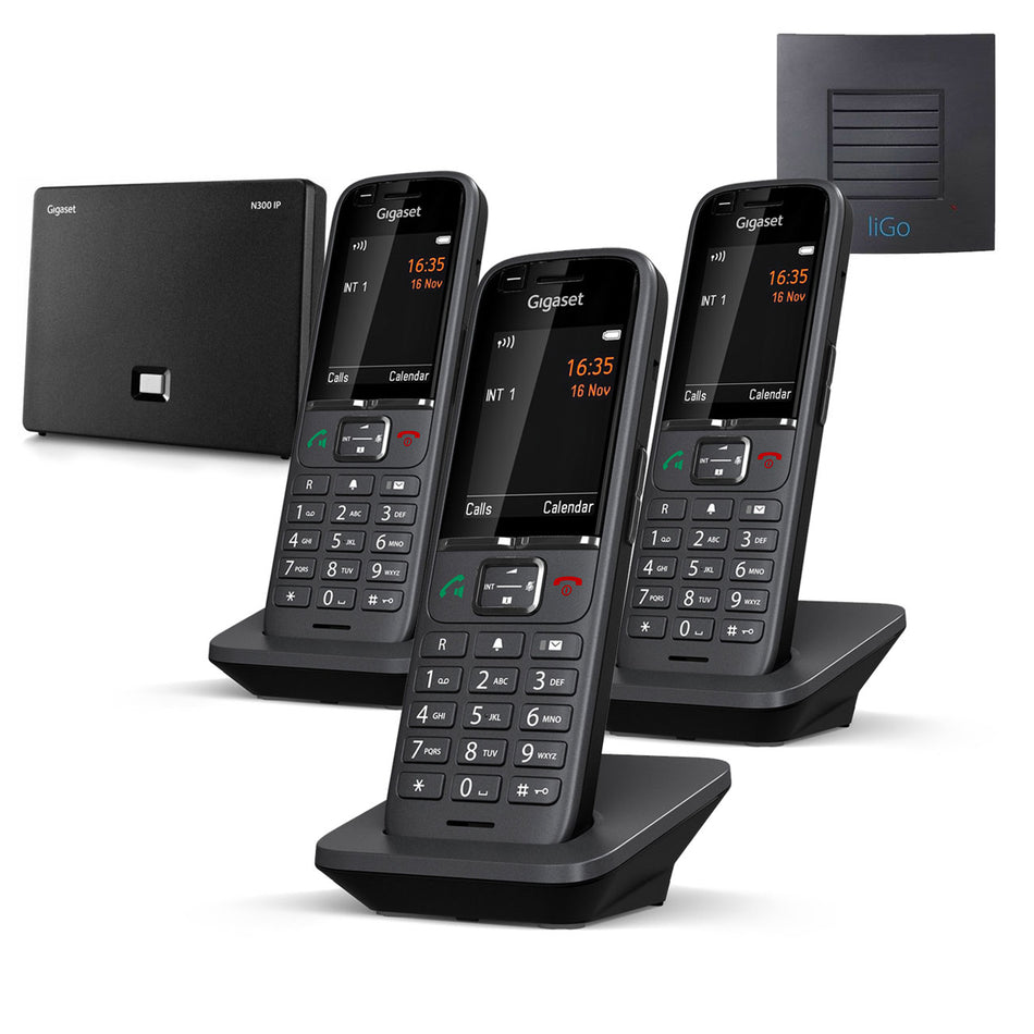 Gigaset Premium S700 Long Range Cordless Phone, Trio Handset