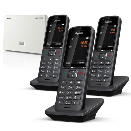 Gigaset S700 Pro VOIP Cordless Phone, Trio Handset Landline Phones Gigaset