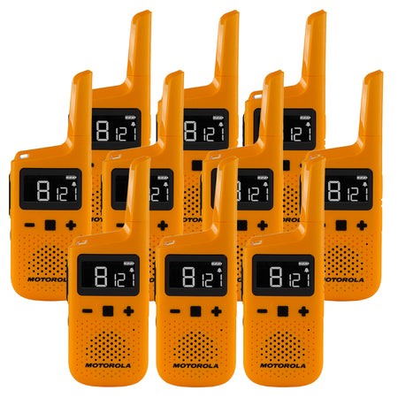 Motorola TALKABOUT T72 Ten Pack Walkie Talkies Two Way Radios Motorola