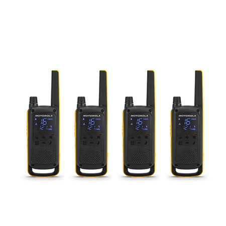 Motorola TALKABOUT T82 Extreme Quad Walkie Talkies Two Way Radios Motorola
