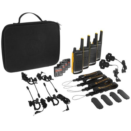 Motorola TALKABOUT T82 Extreme Quad Walkie Talkies Two Way Radios Motorola