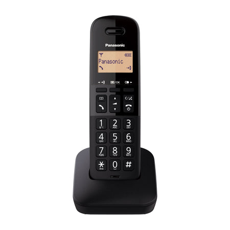 Panasonic KX-TGB610EB Cordless Phone, Single Handset Landline Phones Panasonic