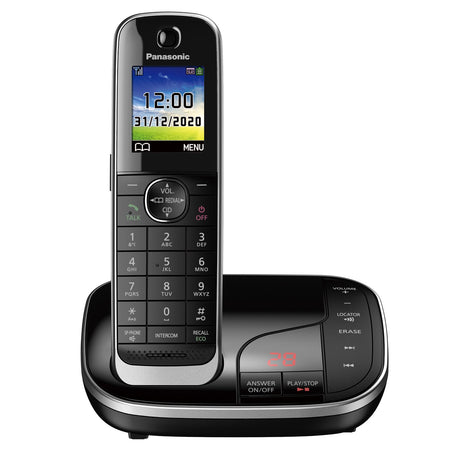Panasonic KX-TGJ320EB Cordless Phone, Single Handset (Refurbished) Landline Phones Panasonic