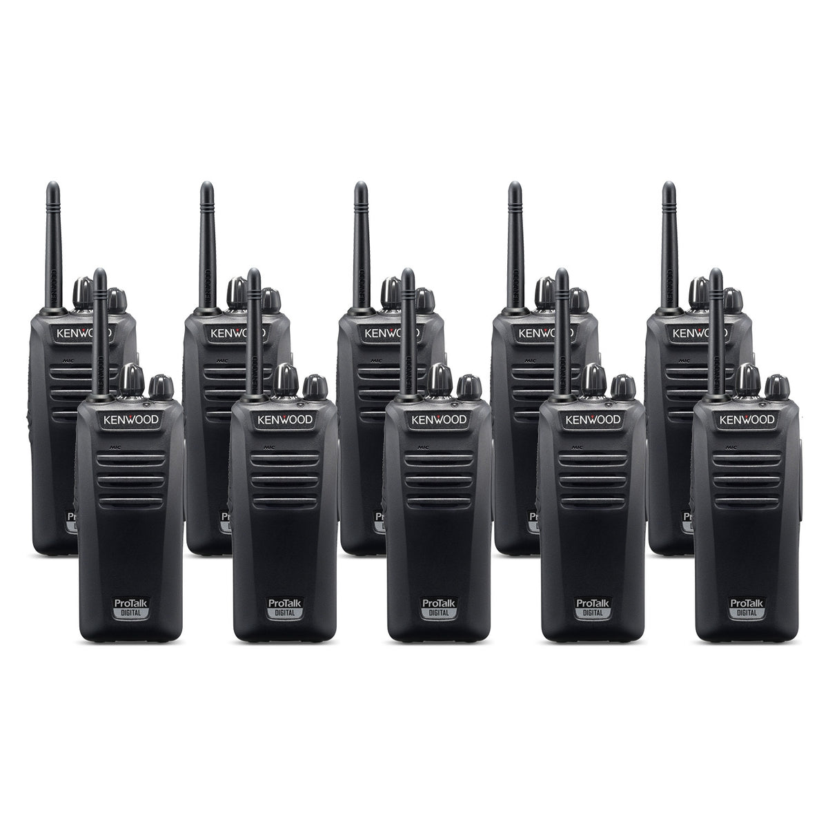 Kenwood TK-3041DT Ten Pack Digital Two Way Radios Two Way Radios Kenwood