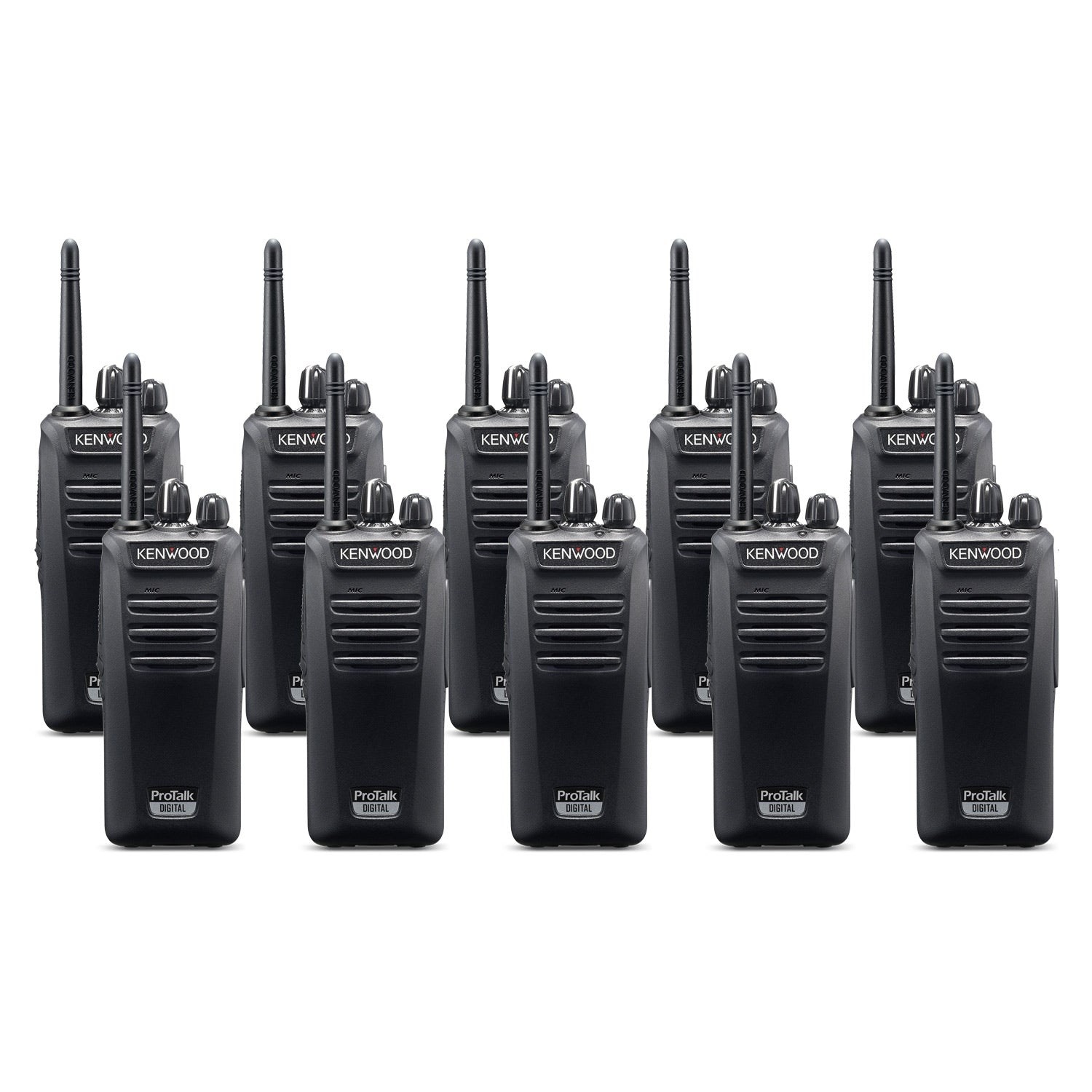 Kenwood TK-3041DT Ten Pack Digital Two Way Radios Two Way Radios Kenwood
