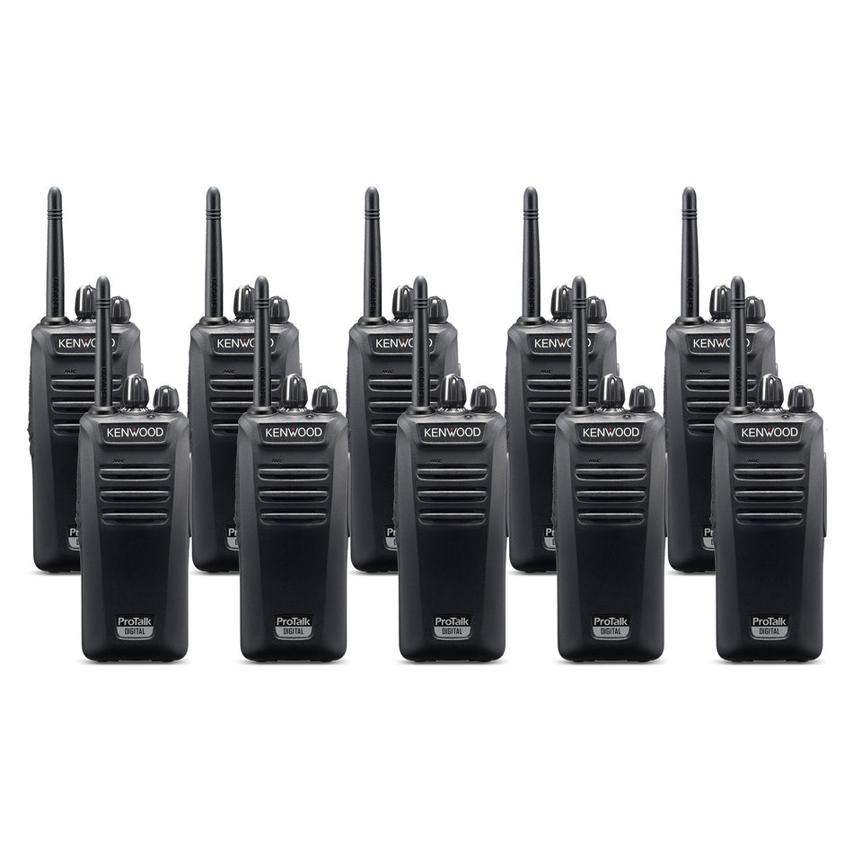 Kenwood TK-3041DT Ten Pack Digital Two Way Radios Two Way Radios Kenwood