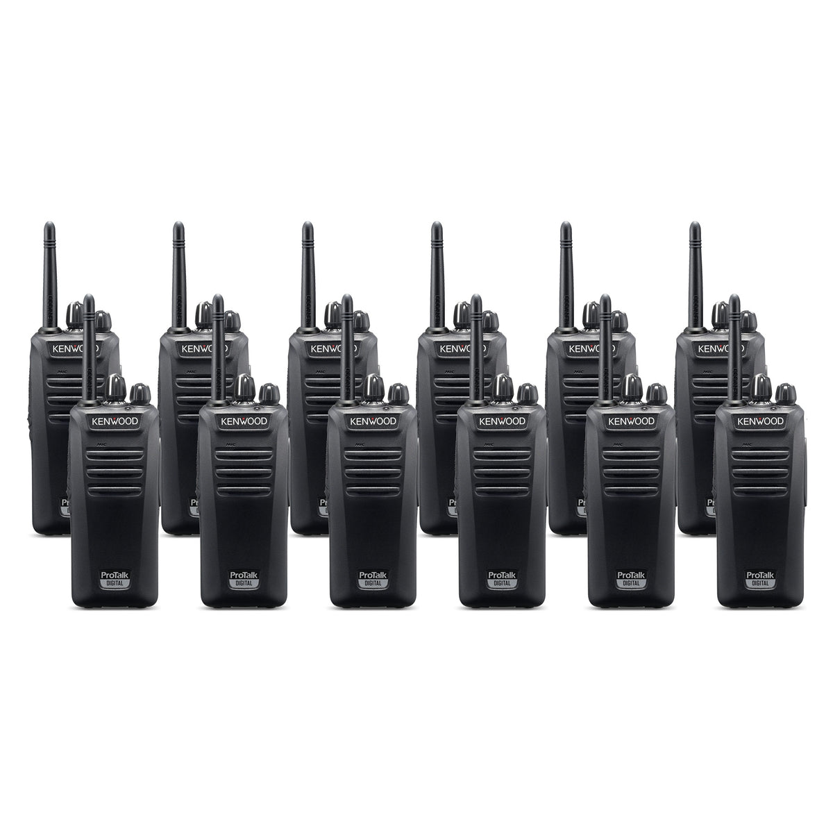 Kenwood TK-3041DT Twelve Pack Digital Two Way Radios Two Way Radios Kenwood