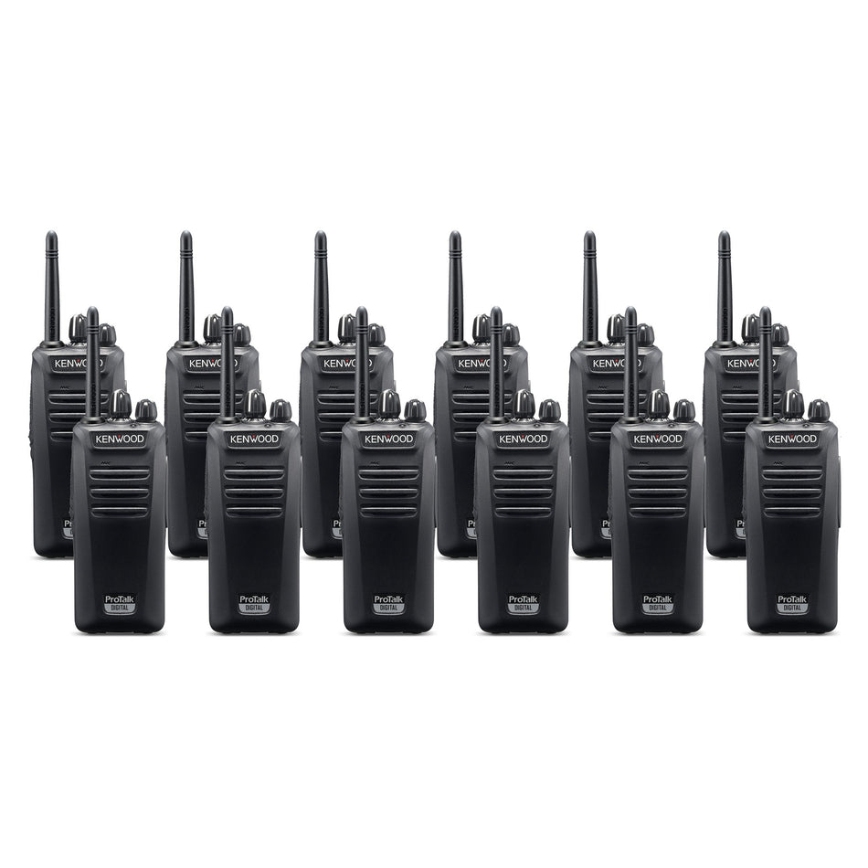 Kenwood TK-3041DT Twelve Pack Digital Two Way Radios Two Way Radios Kenwood