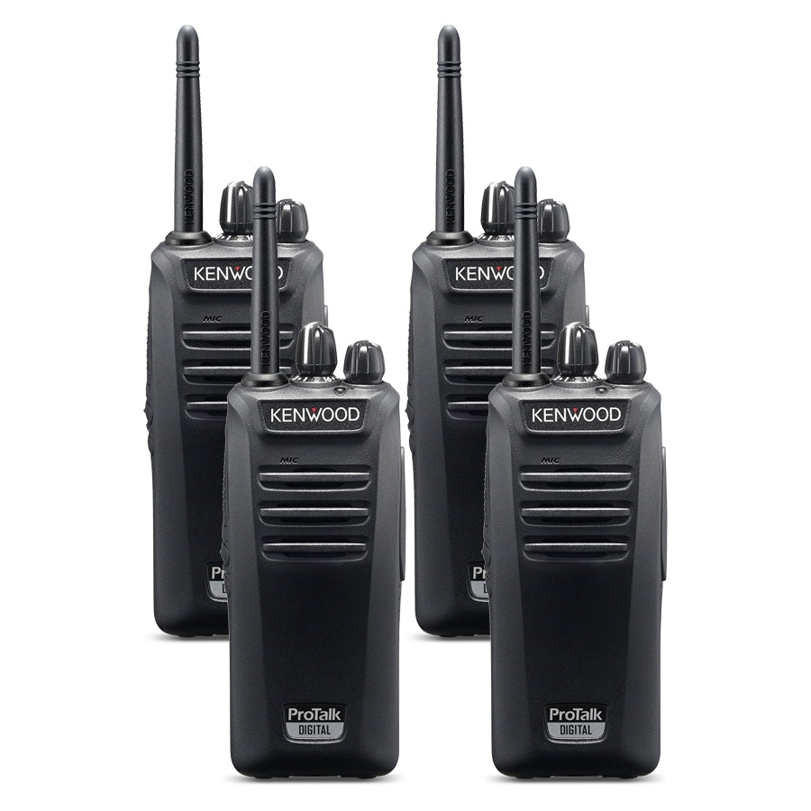 Kenwood TK-3041DT Quad Digital License-Free Two Way Radios Two Way Radios Kenwood