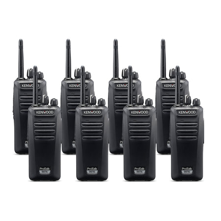 Kenwood TK-3041DT Eight Pack Digital Two Way Radios Two Way Radios Kenwood