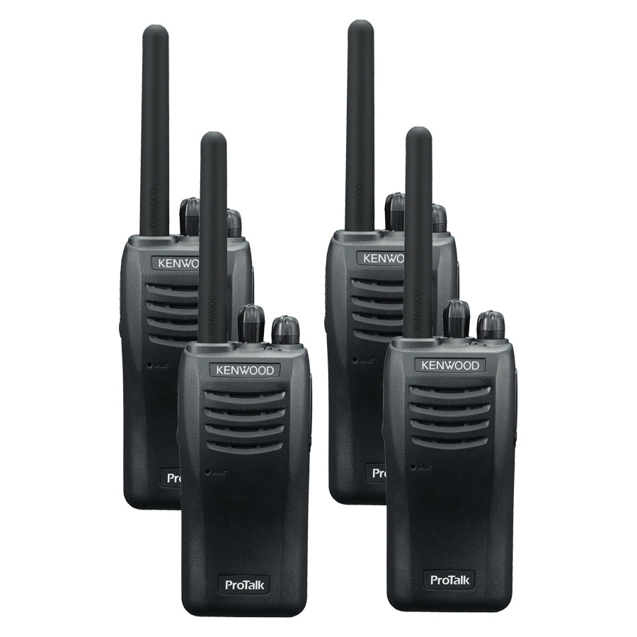 Kenwood TK-3051 Quad Pack License-Free Two Way Radios Two Way Radios Kenwood