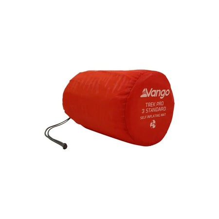 Vango Trek Pro 3 Standard Sleeping Mat - Tango Red Camping Accessories Vango