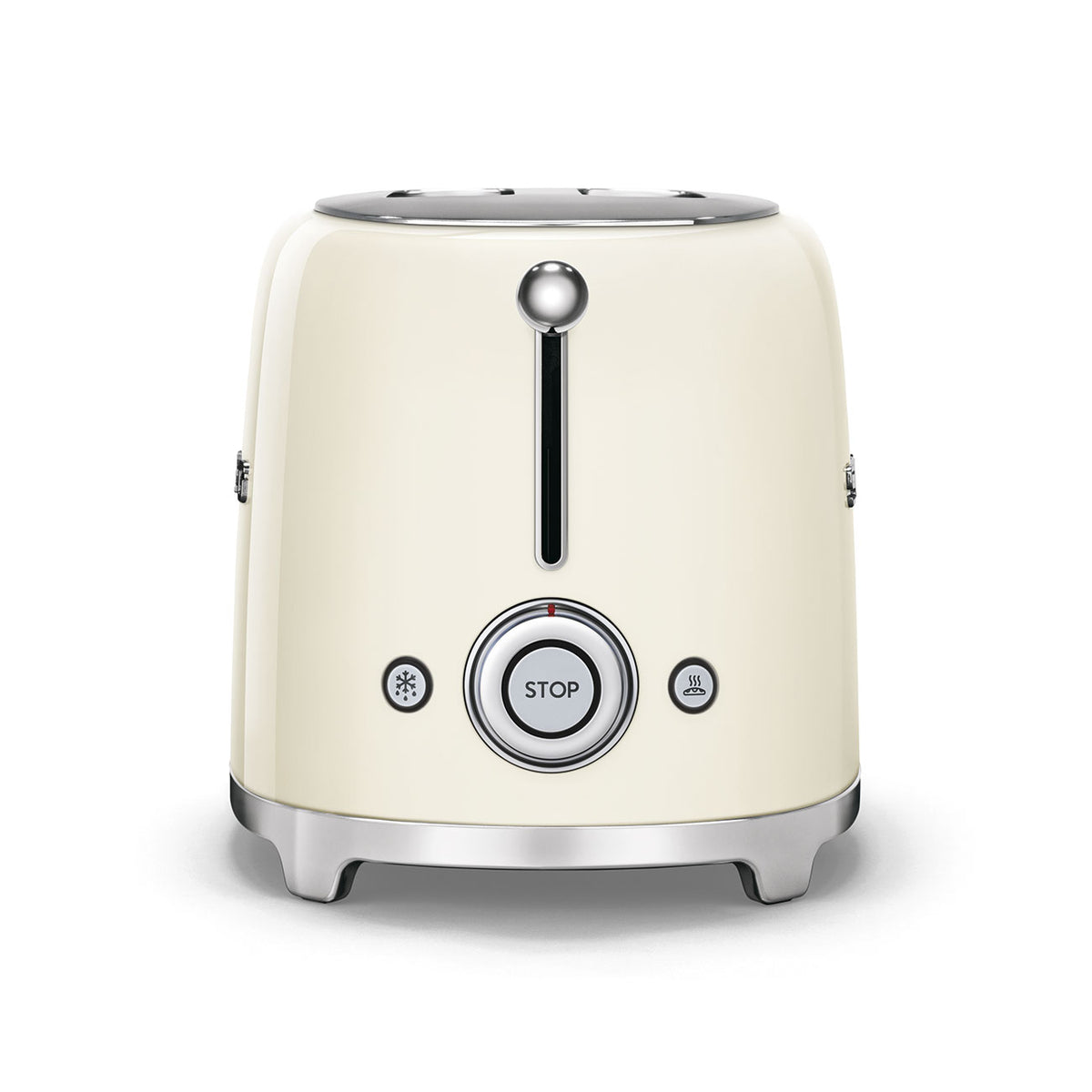 Smeg 2-Slice Toaster & Mini Kettle Set in Cream Kettle and Toaster Bundles Smeg