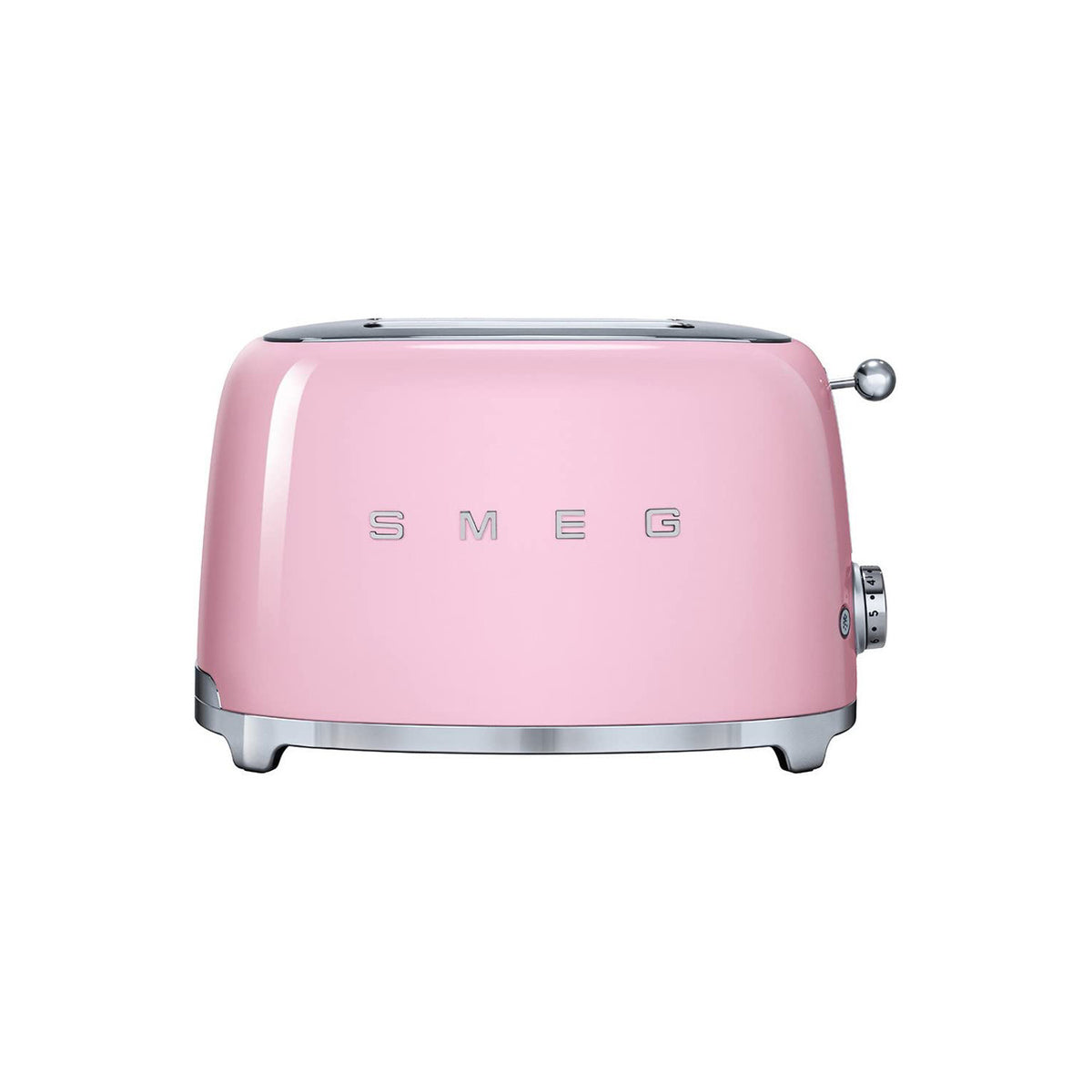 Smeg 2-Slice Toaster & Mini Kettle Set in Pink Kettle and Toaster Bundles Smeg
