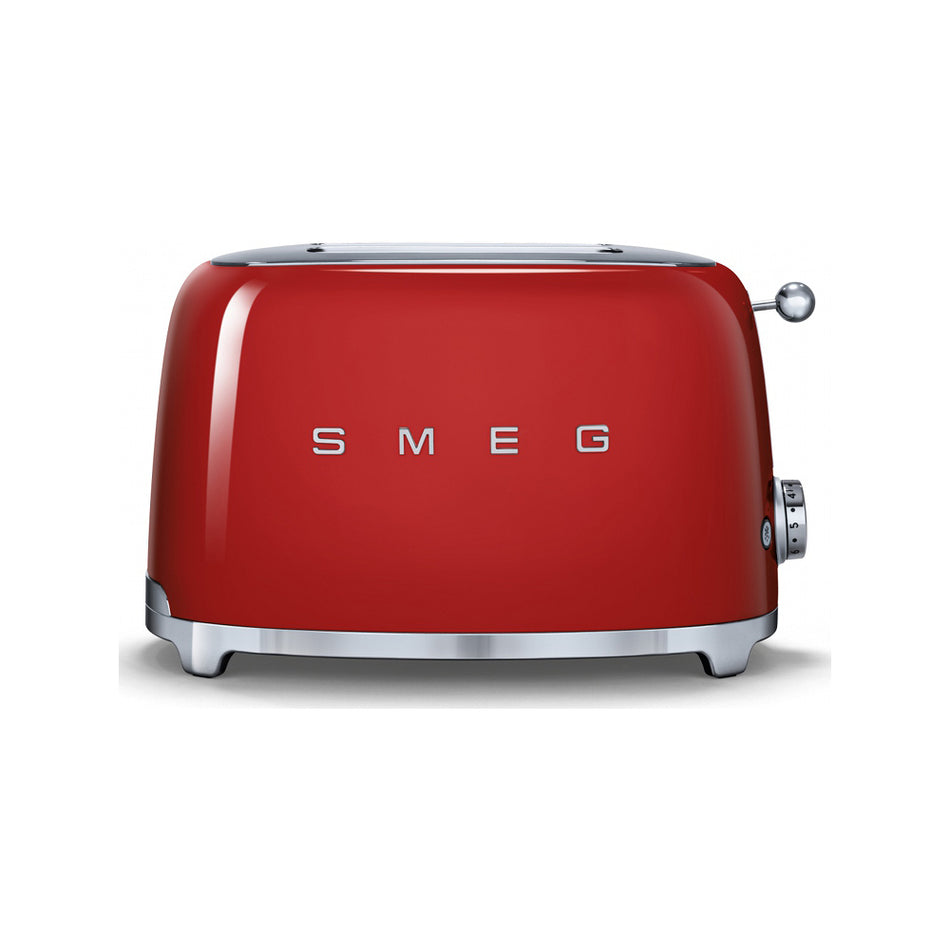 Smeg 2 Slice Toaster in Red Toasters Smeg