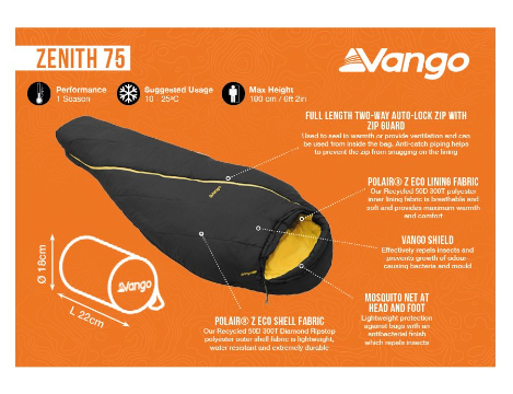 Vango Scafell 300 Plus 3-Person Tent & Sleeping Bundle Tents Vango