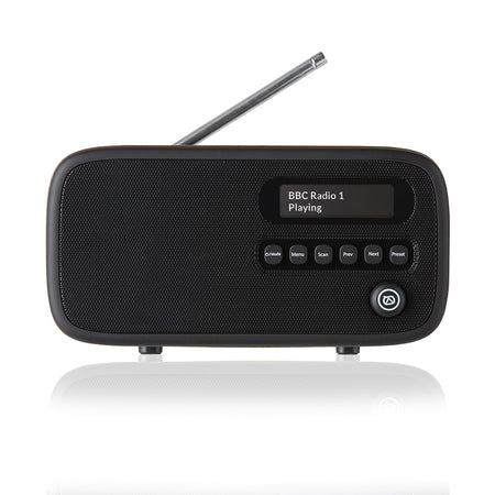 VQ Dexter Portable DAB/FM Radio in Walnut Digital Radios VQ