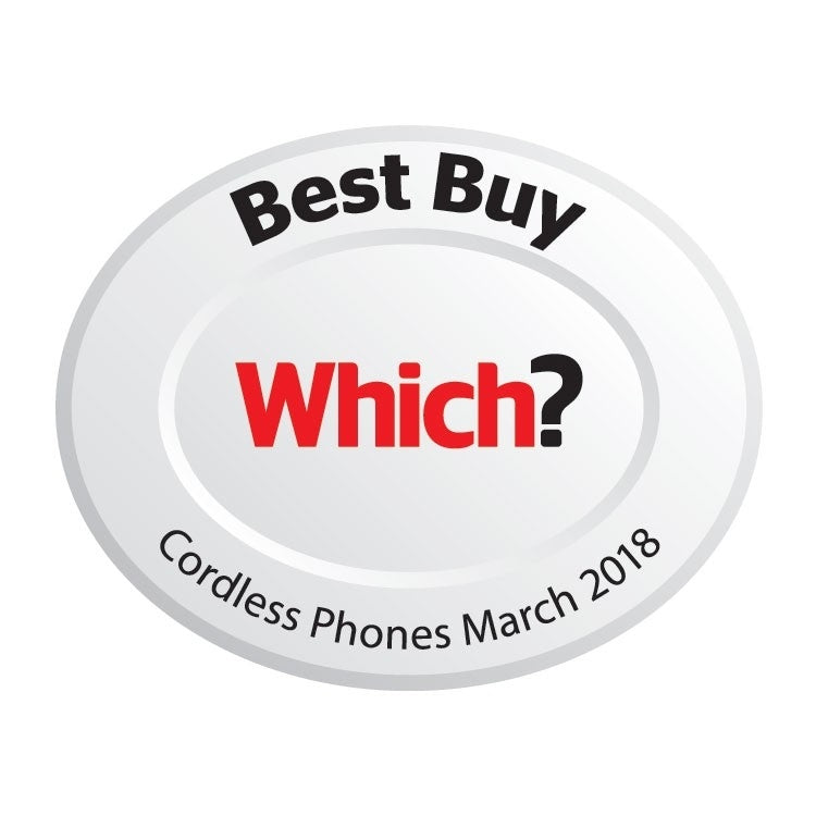 Panasonic KX-TGJ324EB Cordless Phone, Quad Handset with Nuisance Call Blocker Landline Phones Panasonic