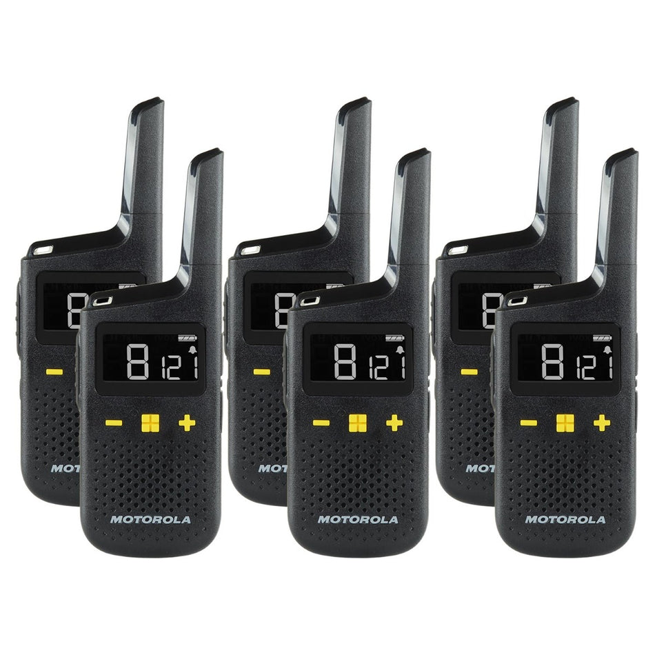 Motorola XT185 Six Pack License-Free Two Way Radios