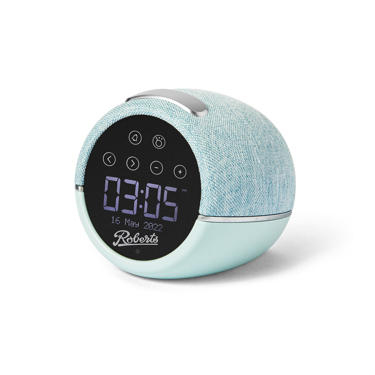 Roberts Zen Plus DAB Radio Alarm Clock & Bluetooth Speaker in Duck Egg Digital Radios Roberts