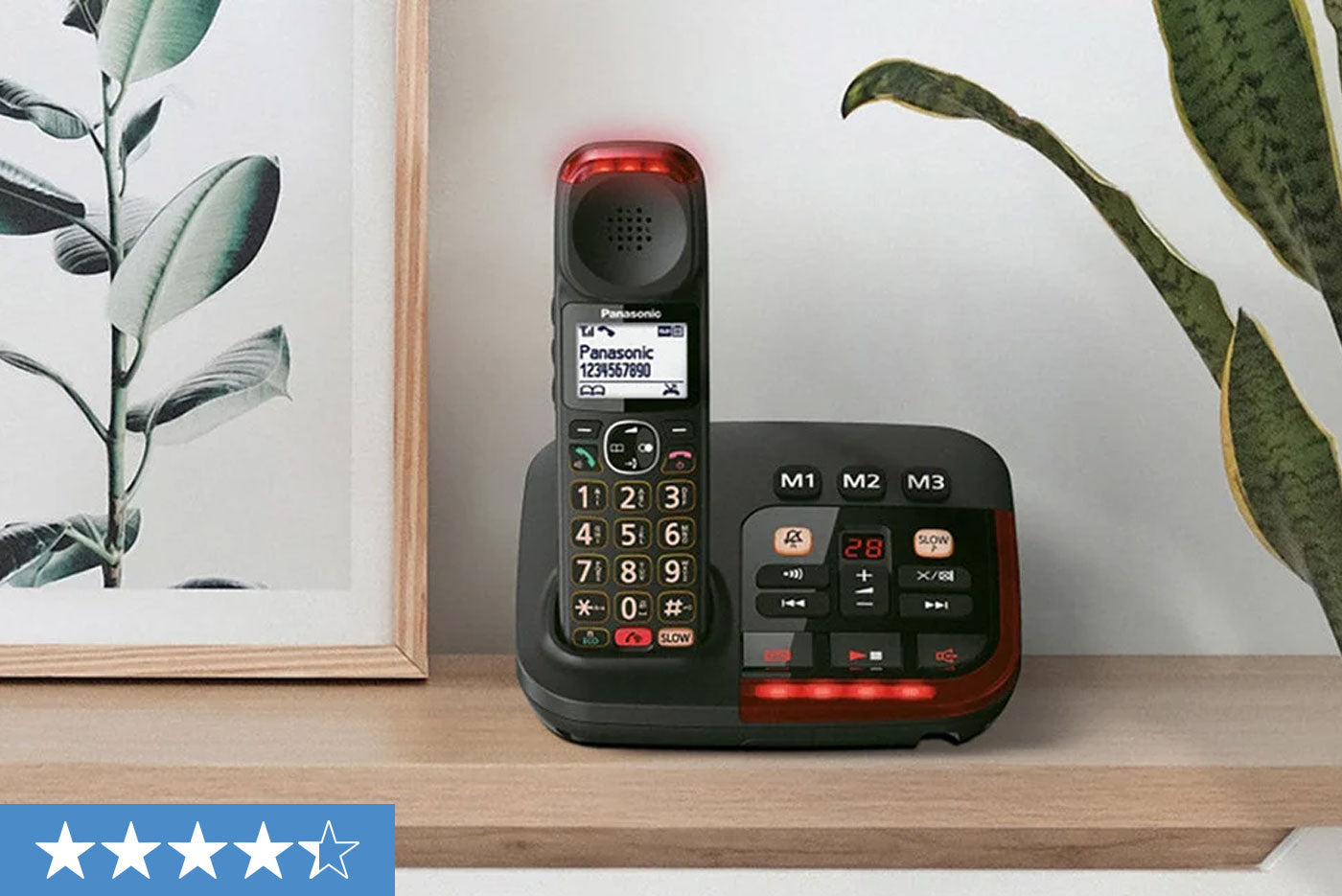 Panasonic KX-TGM420EB Big Button Cordless Phone Review
