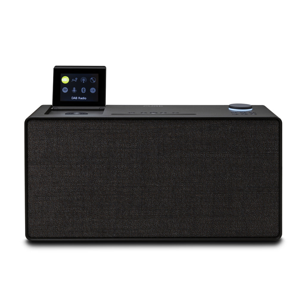 Pure Evoke Home DAB/Internet Radio with Bluetooth, Black – liGo.co.uk