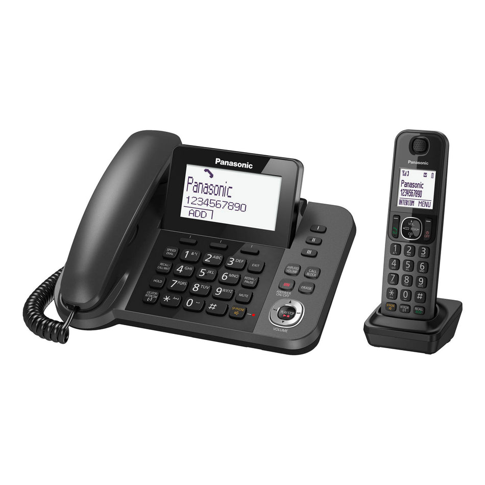 Panasonic KX-TGF320E Corded & Cordless Phone Combo