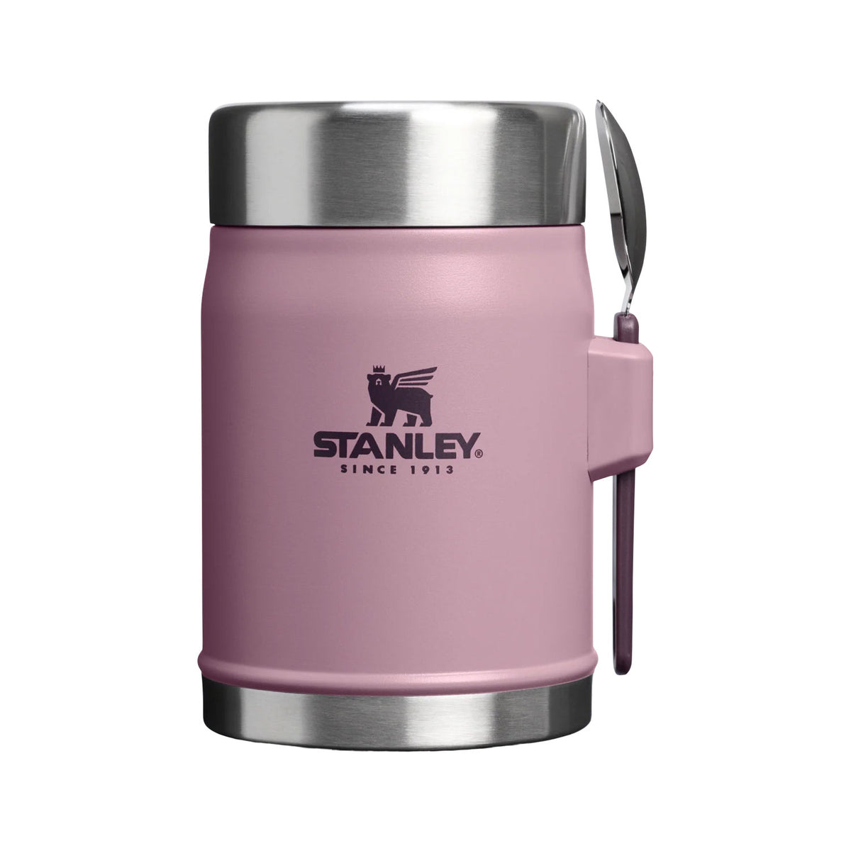 Stanley The Legendary Food Jar + Spork 0.41L Purple Smoke Camping Accessories Stanley